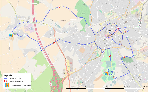 12km parcours